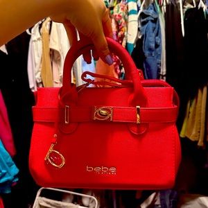 Red bebe purse